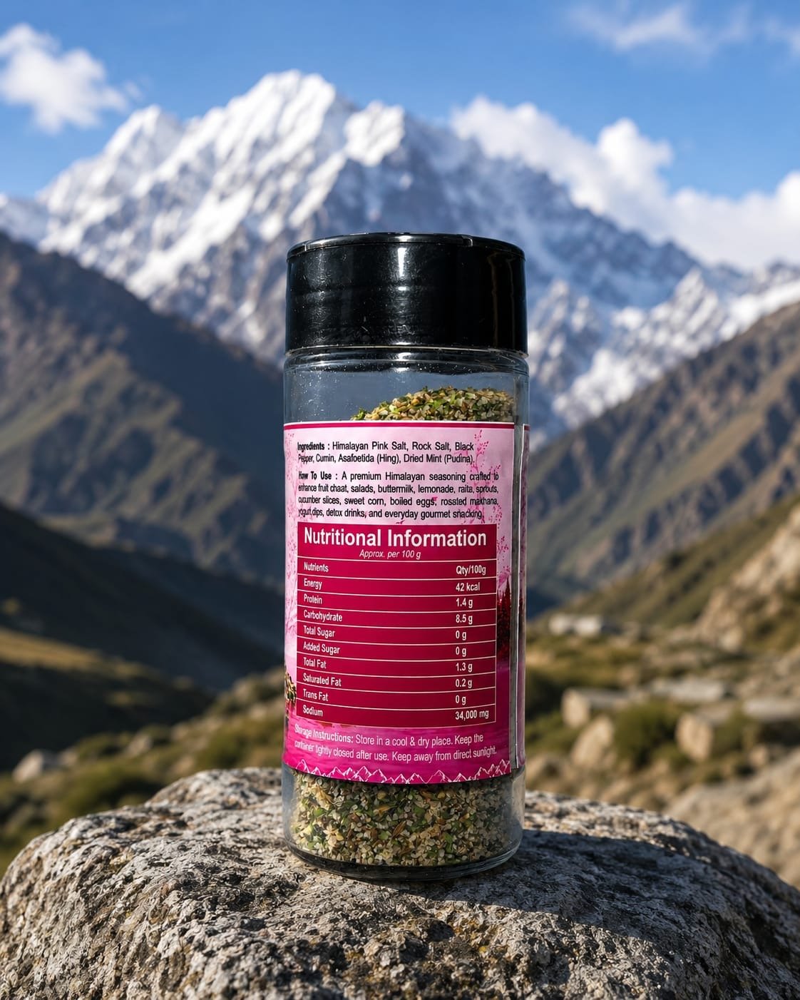 himalayan mint twist – premium pink salt blend himalayan mint twist – premium pink salt blend