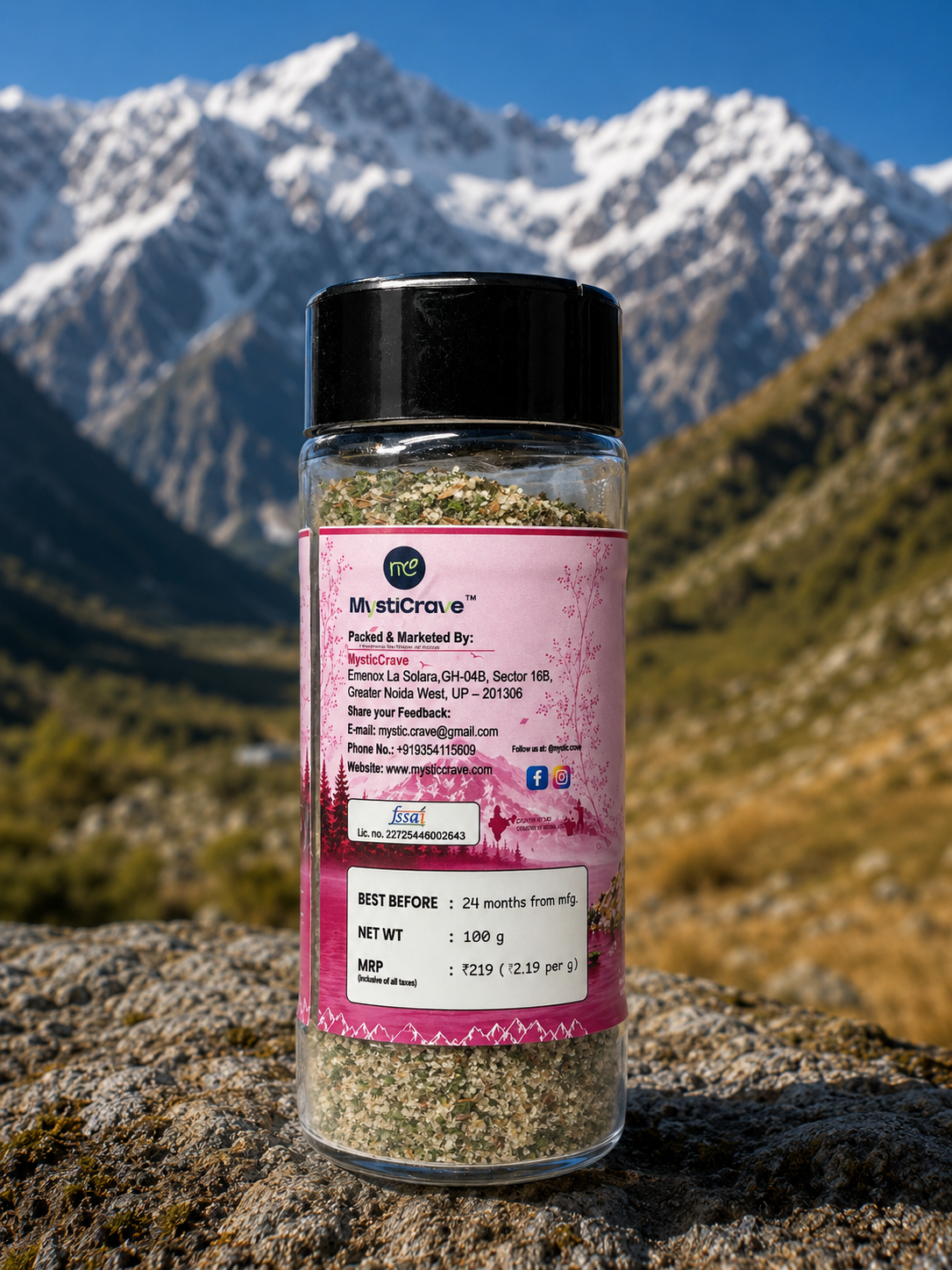 himalayan mint twist – premium pink salt blend himalayan mint twist – premium pink salt blend
